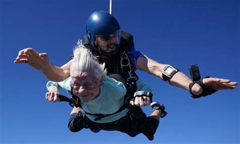 ‘Age is just a number’ says 104-year-old skydiver